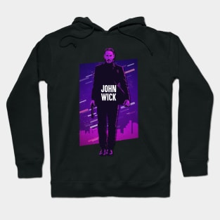 John Wick - 80s Design Hoodie